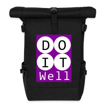 Fait le Bien 👍 - Sac à dos roll top - noir - Devant