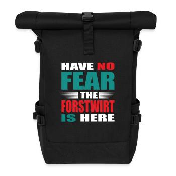 N’ayez crainte, le Forstwirt est là Tenue - Sac à dos roll top - noir - Devant