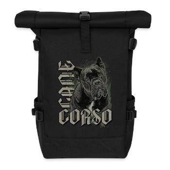 Propriétaire de chien Cane Corso - Sac à dos roll top - noir - Devant