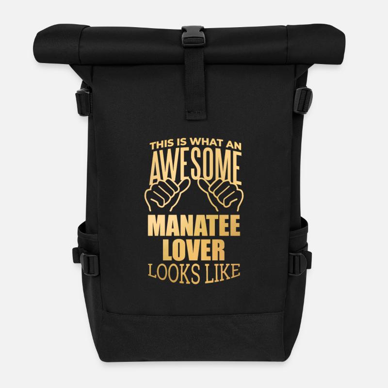Seekuh - Rolltop Rucksack - Schwarz