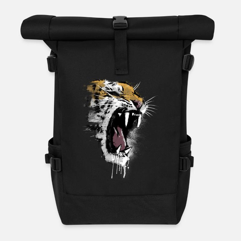 Rage Instinct - Roll Top Backpack - black