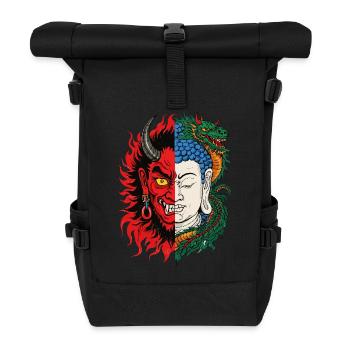 Le mal et Dieu - Sac à dos roll top - noir - Devant