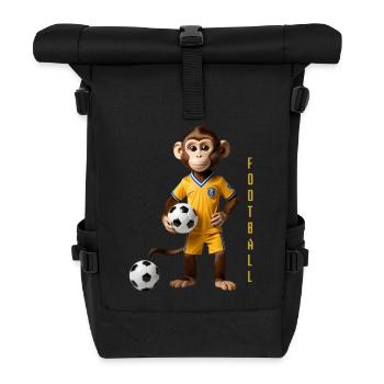 Cool monkey - Roll Top Backpack - black - Front