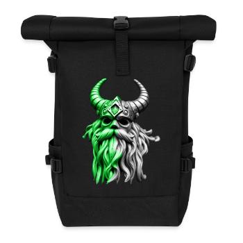 Ragnar Green - Roll Top Backpack - black - Front
