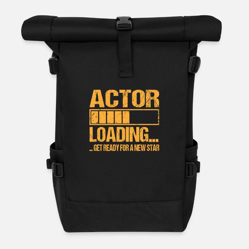 Schauspieler loading Schauspieler Ausbildung - Rolltop Rucksack - Schwarz