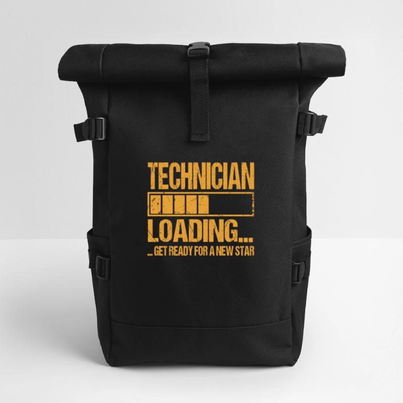 Techniker loading Techniker Ausbildung Rolltop Rucksack