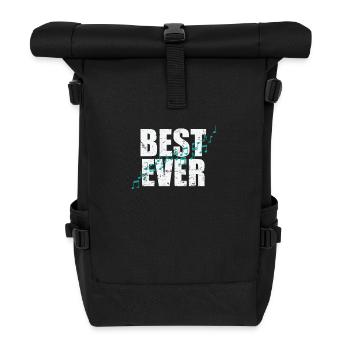 Best Ever Music Music Tone - Roll Top Backpack - black - Front