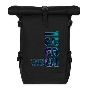 1985 Vintage Edition Limitée - Sac à dos roll top - noir - Devant