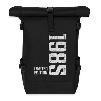 1985 Vintage Edition Limitée - Sac à dos roll top - noir - Devant