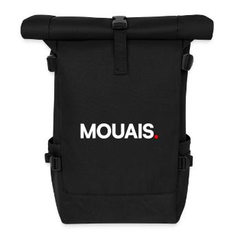 YES | Minimalist humor reaction - Roll Top Backpack - black - Front