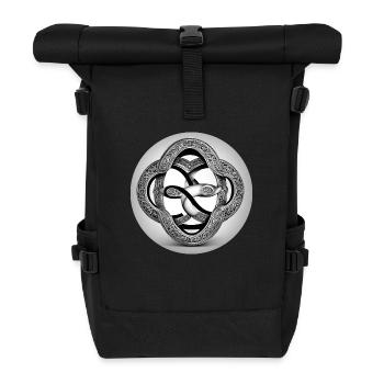 ronde sans fin - Sac à dos roll top - noir - Devant