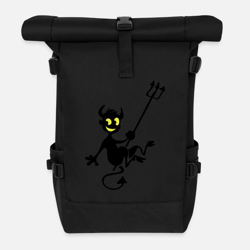 Diablotin - Sac à dos roll top - noir