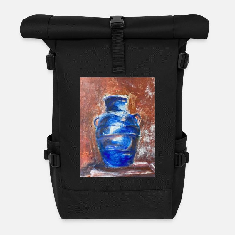 Amphore - Rolltop Rucksack - Schwarz