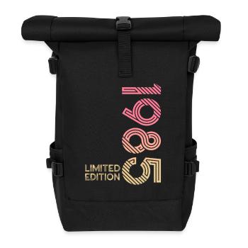 1985 Vintage Edition Limitée - Sac à dos roll top - noir - Devant