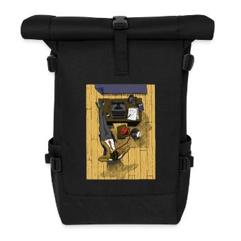 Office - Roll Top Backpack - black - Front