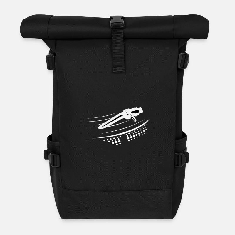 Ortofon Plattenspieler Nadel - Rolltop Rucksack - Schwarz