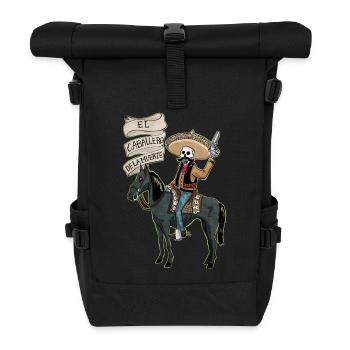 El Caballero de la muerte - Roll Top Backpack - black - Front