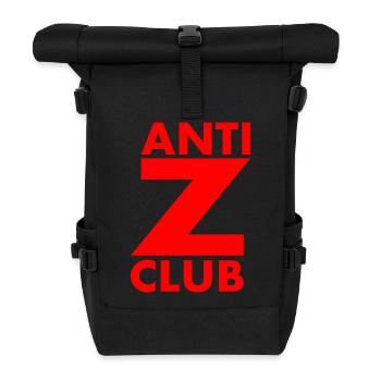 Anti z club - Rolltop Rucksack - Schwarz - Vorne