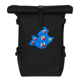 PACA Region - Roll Top Backpack - black - Front