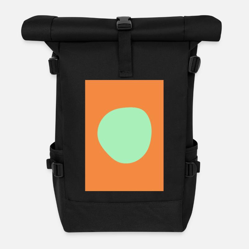 Zusammenfassung - Rolltop Rucksack - Schwarz
