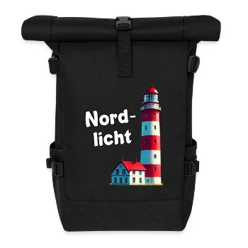 Lighthouse - Roll Top Backpack - black - Front