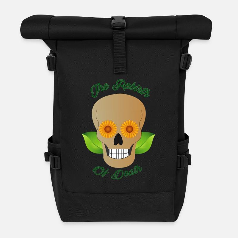 Die Wiedergeburt des Todes - Rolltop Rucksack - Schwarz