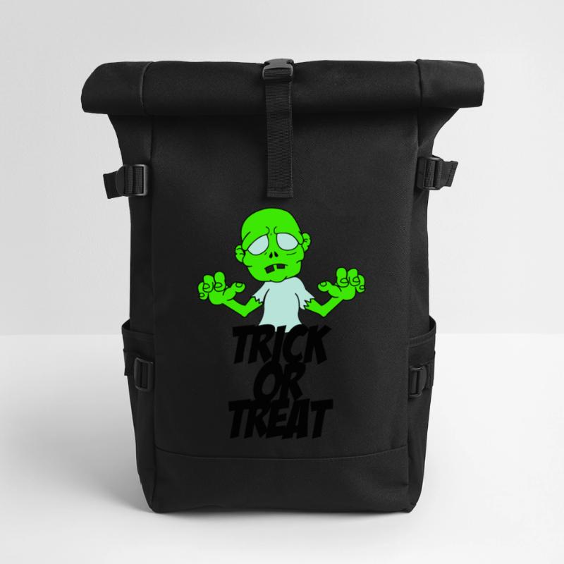 Zombie Trick or Treat Sac à dos roll top