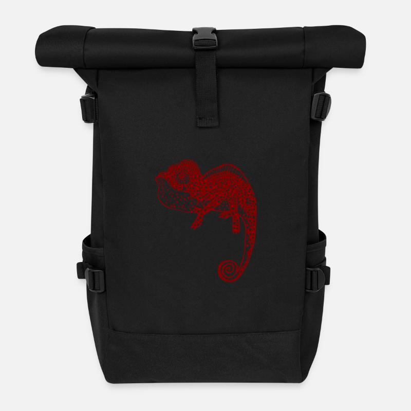 Chameleon - Rolltop Rucksack - Schwarz