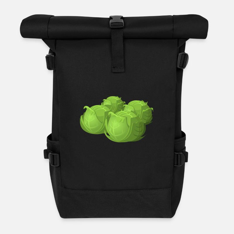 Salat - Rolltop Rucksack - Schwarz