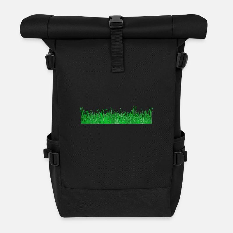 Gras - Rolltop Rucksack - Schwarz