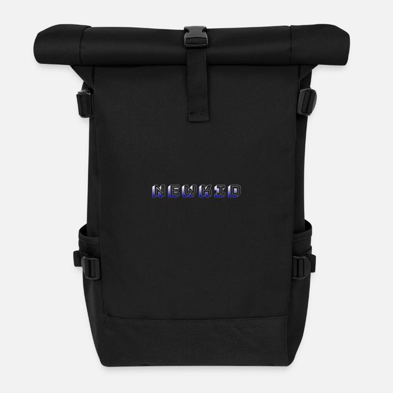 Newkid - Roll Top Backpack - black