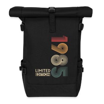 1985 Vintage Edition Limitée - Sac à dos roll top - noir - Devant