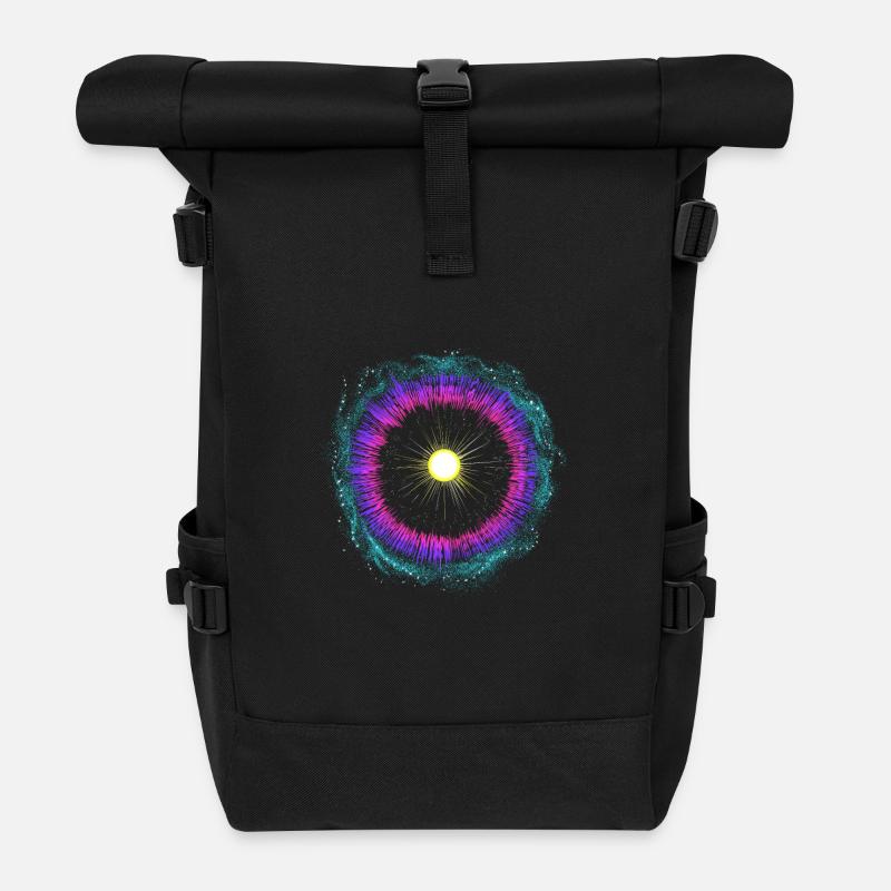 Supernova - Sac à dos roll top - noir
