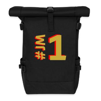 JM1 - Sac à dos roll top - noir - Devant