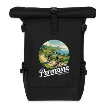 Parenzana Gravel Bike Bikepacking – Trieste - Poreč - Sac à dos roll top - noir - Devant