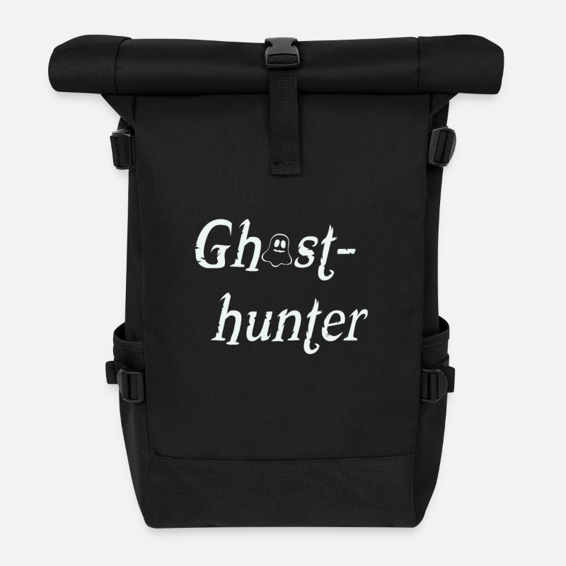 GhostHunter - Rolltop Rucksack - Schwarz