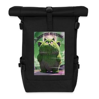 Halloween 7 - Rolltop Rucksack - Schwarz - Vorne