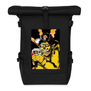 Knuckle - Roll Top Backpack - black - Front