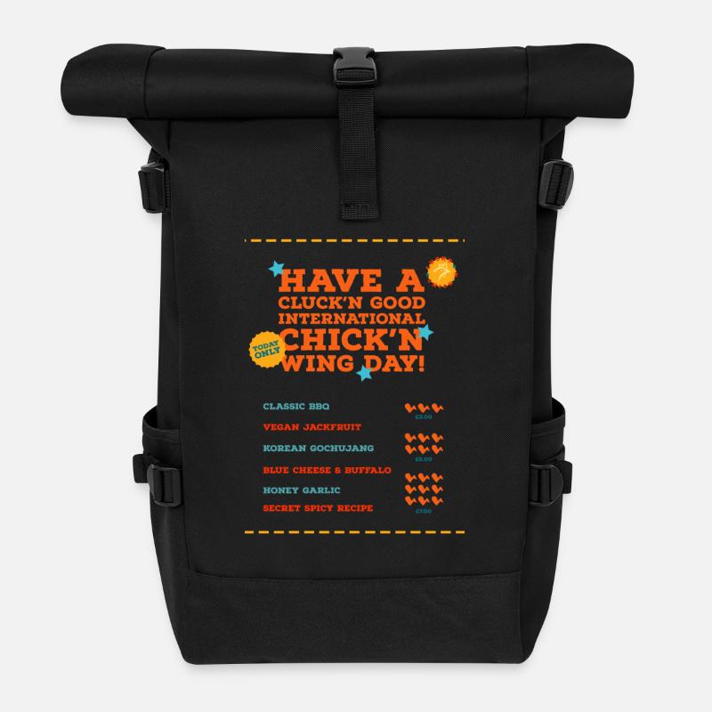 1000094848 - Rolltop Rucksack - Schwarz