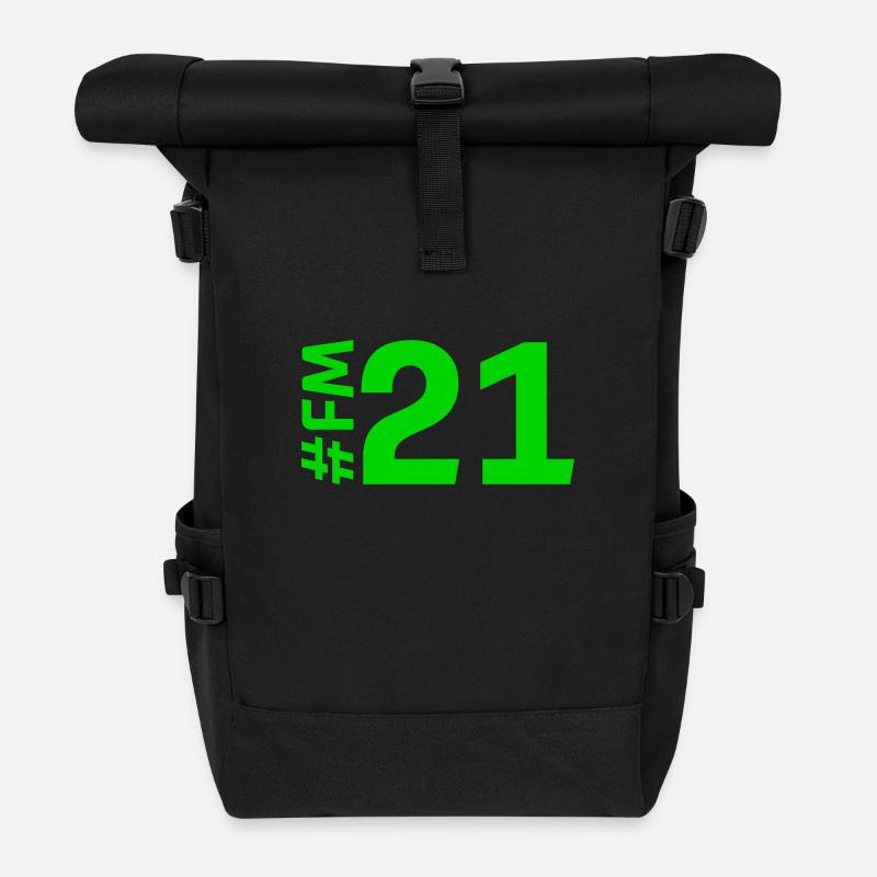 FM21 - Sac à dos roll top - noir