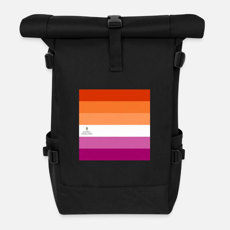 Lesbian Visibility - Rolltop Rucksack - Schwarz