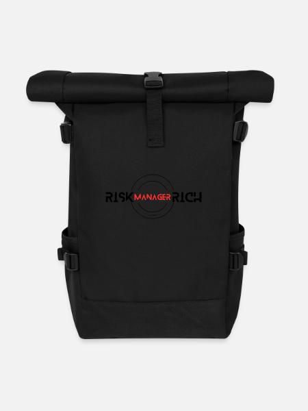 RISK MANAGER 3 - Roll Top Backpack - black