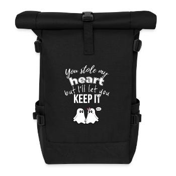 T-shirts avec des phrases amusantes - Fantasmitas 05 - Sac à dos roll top - noir - Devant