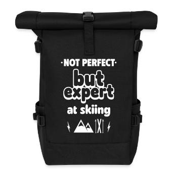 Expert en ski - Sac à dos roll top - noir - Devant
