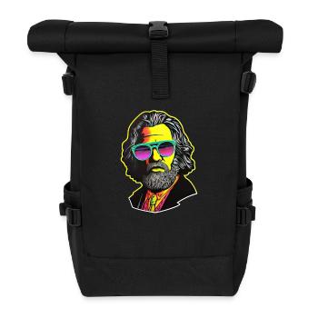 Communism Left Marxism Karl Marx - Roll Top Backpack - black - Front