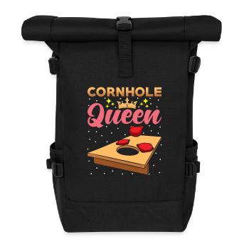 Cornhole Queen Cornhole Joueur - Sac à dos roll top - noir - Devant