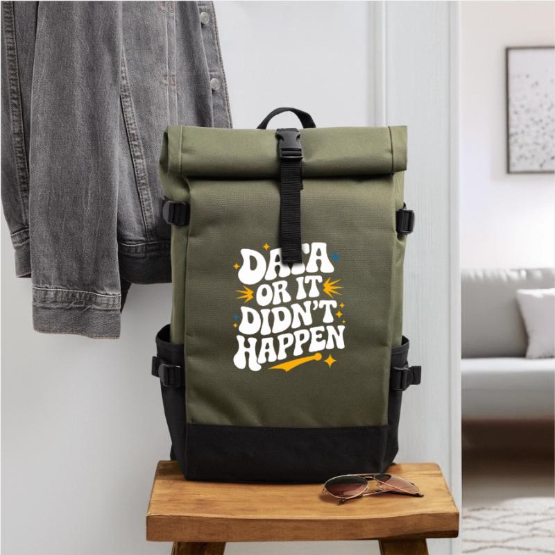 Data Analyst Data Scientist Data Engineer : Sac à dos roll top