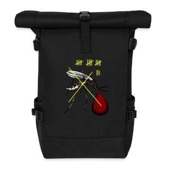 Moustiques chasse moustiques insectes suceurs de sang sang - Sac à dos roll top - noir - Devant