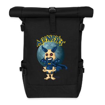 Man Bat - Rolltop Rucksack - Schwarz - Vorne