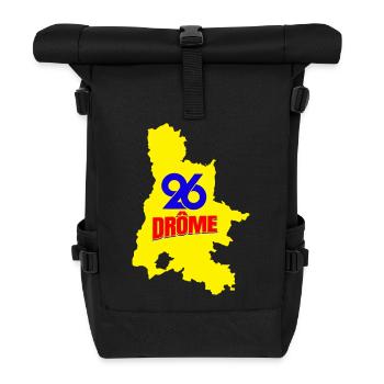 Drôme 26 - Roll Top Backpack - black - Front